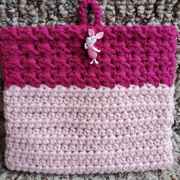 🎁Piglet Handmade‎ Crocheted Bag - Picture 5 of 5